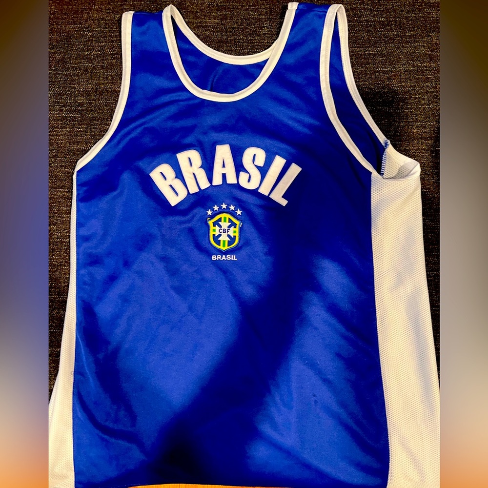 Brasil soccer tank top